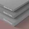 SEVOBAL Mattresses Extra Firm Mattress Topper High Density Foam for Back Support and Pressure Relief for Bedroom, Gray, 74"*54"*2" - 2 of 4