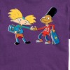 Men's - Hey Arnold! - Arnold and Gerald Skateboard Short Sleeve Graphic T-Shirt - 2 of 4