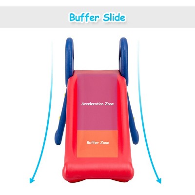 Colorful 2-Step Folding Plastic Children's Slide