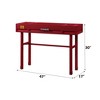 CAVINAS Home Office Desk Modern Workbench with Storage Drawer and Recessed Panel for Office, Study - 3 of 4