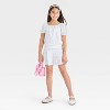 Girls' Tiered Eyelet Skort - Cat & Jack™ - 3 of 3