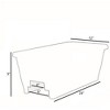 The HC Companies Plastic Rail Planter, 24in - 2 of 3