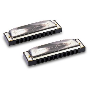 Hohner Progressive Series 560 Special 20 Harmonica (2-Pack) Eb - 1 of 3