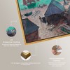 Art Remedy Monet - Departure of the boats Etretat Classic Monet Art Prints Framed - 4 of 4
