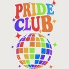 Adult Design By Humans Pride Club Rainbow Disco Ball By T-Shirt - 2 of 2