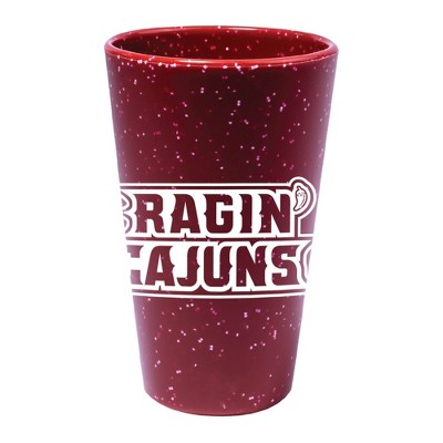 NCAA Louisiana Ragin' Cajuns Silicone Pint Glass - 16oz