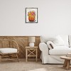 Stupell Industries Grateful Pumpkin Bouquet Black Framed Floater Canvas Wall Art - 2 of 4