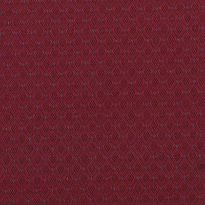Burgundy Patterned Fabric Banquet Chair with Gold Frame