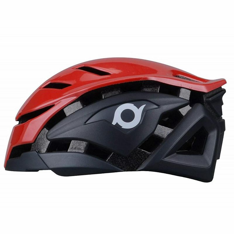 Now FURI - Adult Aerodynamic Bicycle Helmet Red/Black Matte S/M, 1 of 4