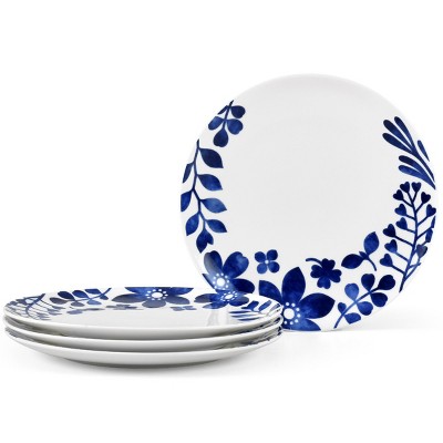 Noritake Sandefjord Set of 4 Coupe Dinner Plates