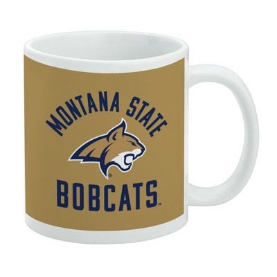 Montana State University Bobcats Ceramic Coffee Mug Novelty Gift Mugs for Coffee Tea and Hot Drinks 11oz White