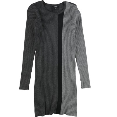 Alfani Womens Colorblock Tunic Sweater