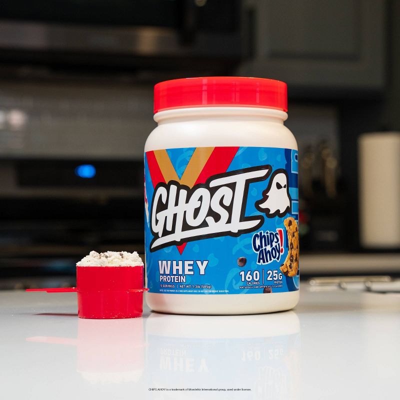 GHOST Whey Protein Powder - Chips Ahoy - 1.3lbs, 5 of 7