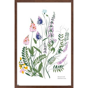 Trends International Botanical Collection - Wild Flowers Framed Wall Poster Prints - 1 of 4