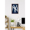 Trends International MLB New York Yankees - Logo 25 Framed Wall Poster Prints - 2 of 4