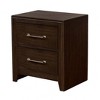 NicBex Nightstand with Drawers,Side Table with Wood Frame and Pulls,Modern Bedside Table for Bedroom,Living Room - 3 of 4