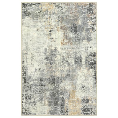 Lahome Modern Abstract Washable Area Rug-Soft Carpet for Living Room, Bedroom, or Office