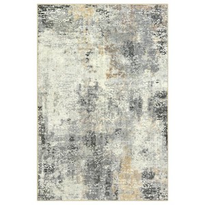 Lahome Modern Abstract Washable Area Rug-Soft Carpet for Living Room, Bedroom, or Office - 1 of 4