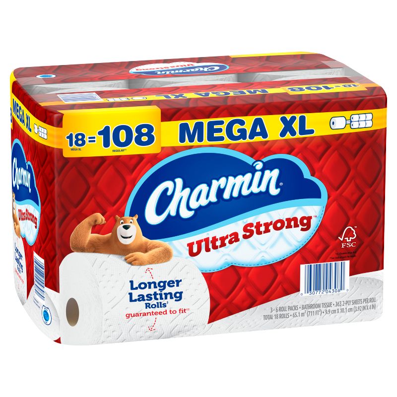 Charmin Ultra Strong Toilet Paper, 3 of 18