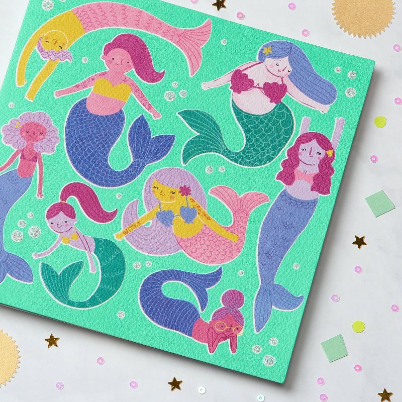 Mermaid Print Greeting Card, 6 of 8