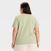Women's Short Sleeve V-Neck T-Shirt - Ava & Viv™ - 2 of 3