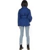 LONDON FOG Big Girls' Lightweight Hooded Trench Dress Jackets - 3 of 4
