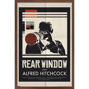 Trends International Alfred Hitchcock - Rear Window (1954) Framed Wall Poster Prints - 1 of 4