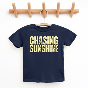 The Juniper Shop Chasing Sunshine Block Distressed Youth Short Sleeve Tee - 1 of 4