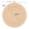 Smarty Had A Party 10" Bright Yellow Plastic Dinner Plates - 120 pcs - 3 of 4