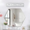 DAKAFUL LED Bathroom Vanity Light with Stepless Dimming, Acrylic Design Fixture Over Mirror, Wall Light for Bathroom/Mirror Area/Bedroom - 4 of 4