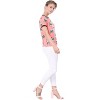 Allegra K Women's Cat Contrast Cartoon Print Tee Casual Summer T-Shirt - 4 of 4