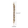 Unique Bargains Leopard Handbag Chain Strap 1 Pc - 2 of 4