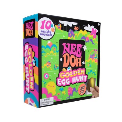 Nee Doh Golden Egg Hunt - 10pc