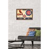 Trends International MLB Rivalries - St. Louis Cardinals vs Chicago Cubs Framed Wall Poster Prints - 2 of 4