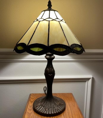 Robert Louis Tiffany Camile Traditional Accent Table Lamp 18 1/2