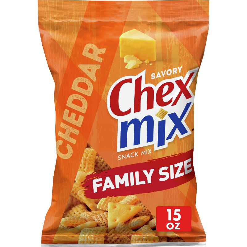 Chex Mix Cheddar Snack Mix - 15oz, 1 of 14