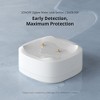 IHOMEADORE 1.9" White Portable LED Zigbee Water Leak Sensor - 2 of 4
