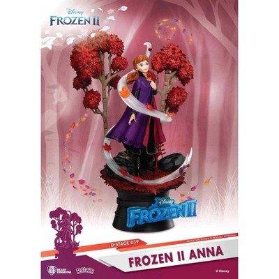 Frozen II Anna Autumn Maple Diorama Statue