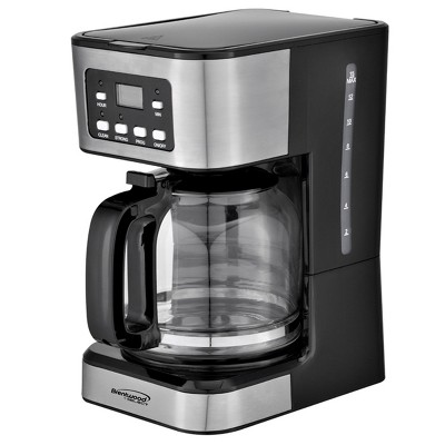 Brentwood 12-cup Digital Coffee Maker (white) : Target