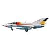 Mikoyan-Gurevich MIG-21SPS "The White Shark" Fighter Aircraft Germany 1990 "Air Power Series" 1/72 Diecast Model by Hobby Master - 2 of 4