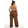 June + Vie by Roaman's Knitted Pull-On Pants - 3 of 4