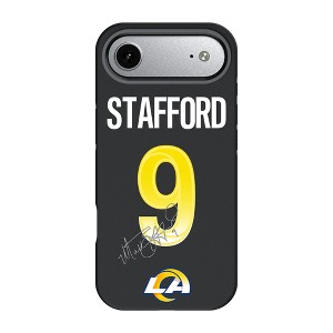 NFL Los Angeles Rams Players Game Tactic Bump Cell Phone Case for Apple iPhone 17 Series - 1 of 4