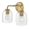 Lark Percy 2 - Light Vanity in  Lacquered Brass - 2 of 4