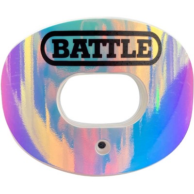 Battle Sports Iridescent Oxygen Lip Protector Mouthguard - Blue/Purple