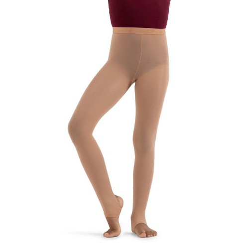 Capezio suntan 2024 stirrup tights