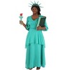 HalloweenCostumes.com Women's Statue of Liberty Costume - 2 of 4