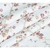 Kate Aurora 2 Pack Shabby Chic Grommet Top Floral Cherry Blossom Curtain Panels - 2 of 3