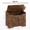 Storage Chest Toy Chest for Boys, Girls, Kids Wooden Toy Box with Lids and Safety Hinge, Entryway Storage Bench Chest, Storage Trunk - 3 of 4