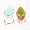 Unique Bargains Makeup Sponge Holder Rose Gold Tone 2 Pcs - image 4 of 4