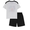 Boy Casual Summer T-Shirt and Shorts Sets Hawaiian Outfit Kid Leaves Prinfted Short Sleeve Shirt Top shorts Suits - 2 of 3